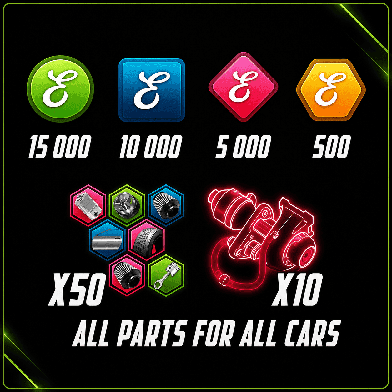 Danny's Mod Pack – Rare Import Cars + Max Parts & Elite Tokens