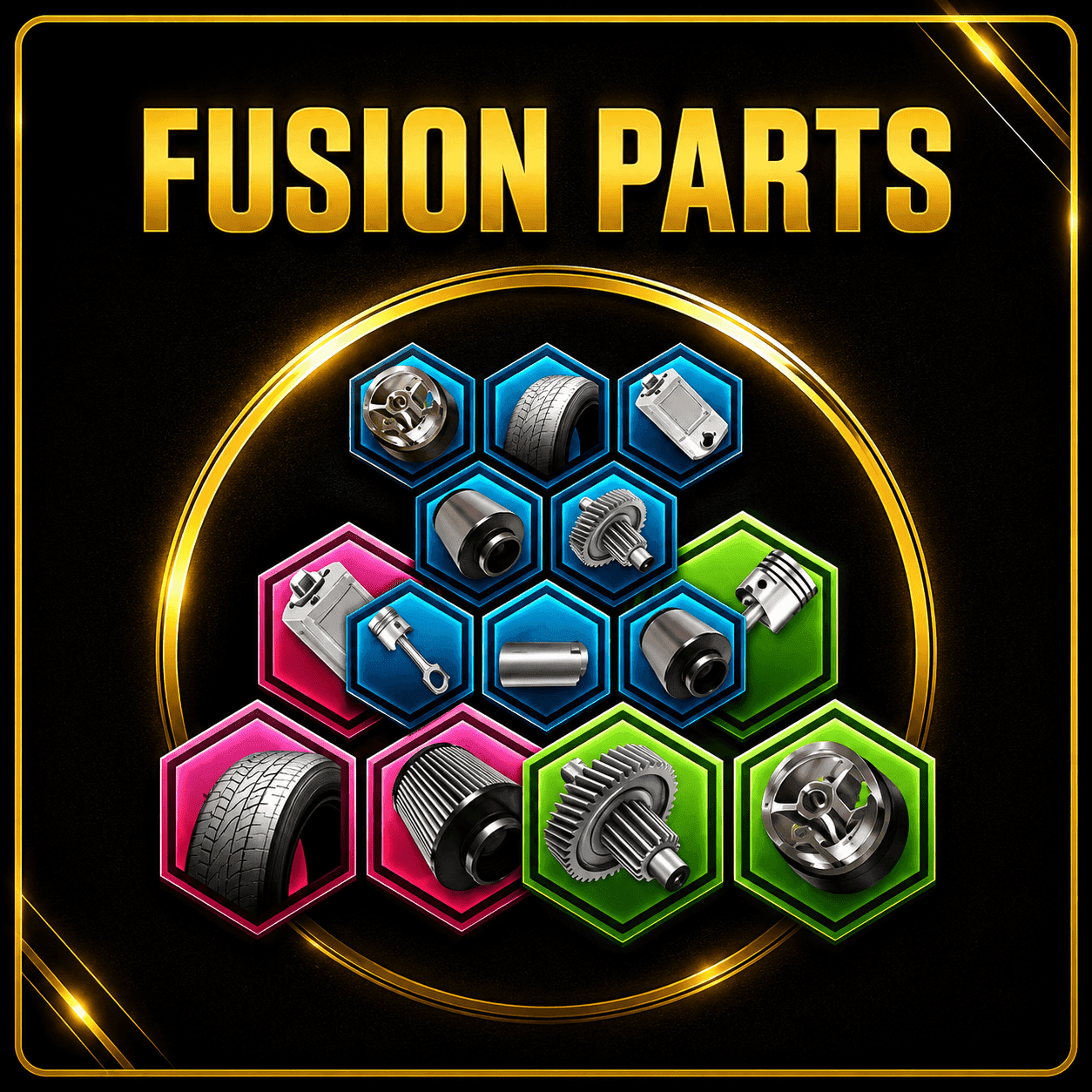 CSR2 Fusion Parts